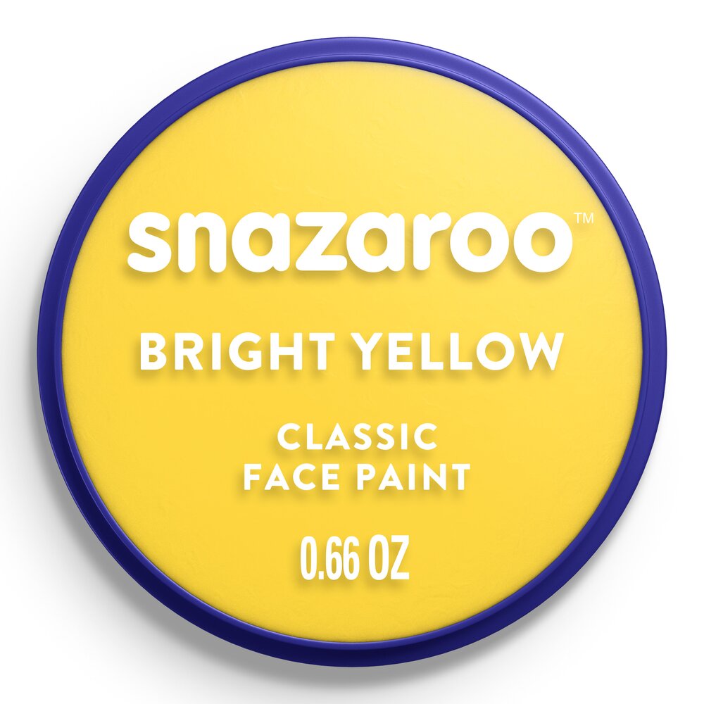 Snazaroo Classic Colour 18ml - Bright Yellow