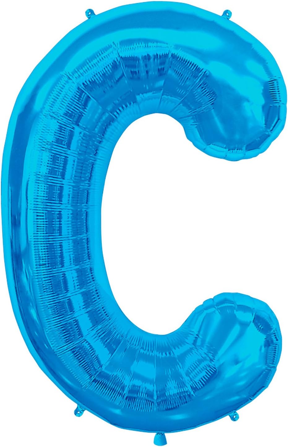 34'' SUPER SHAPE FOIL LETTER C - BLUE