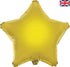 19'' PACKAGED STAR GOLD FOIL BALLOON