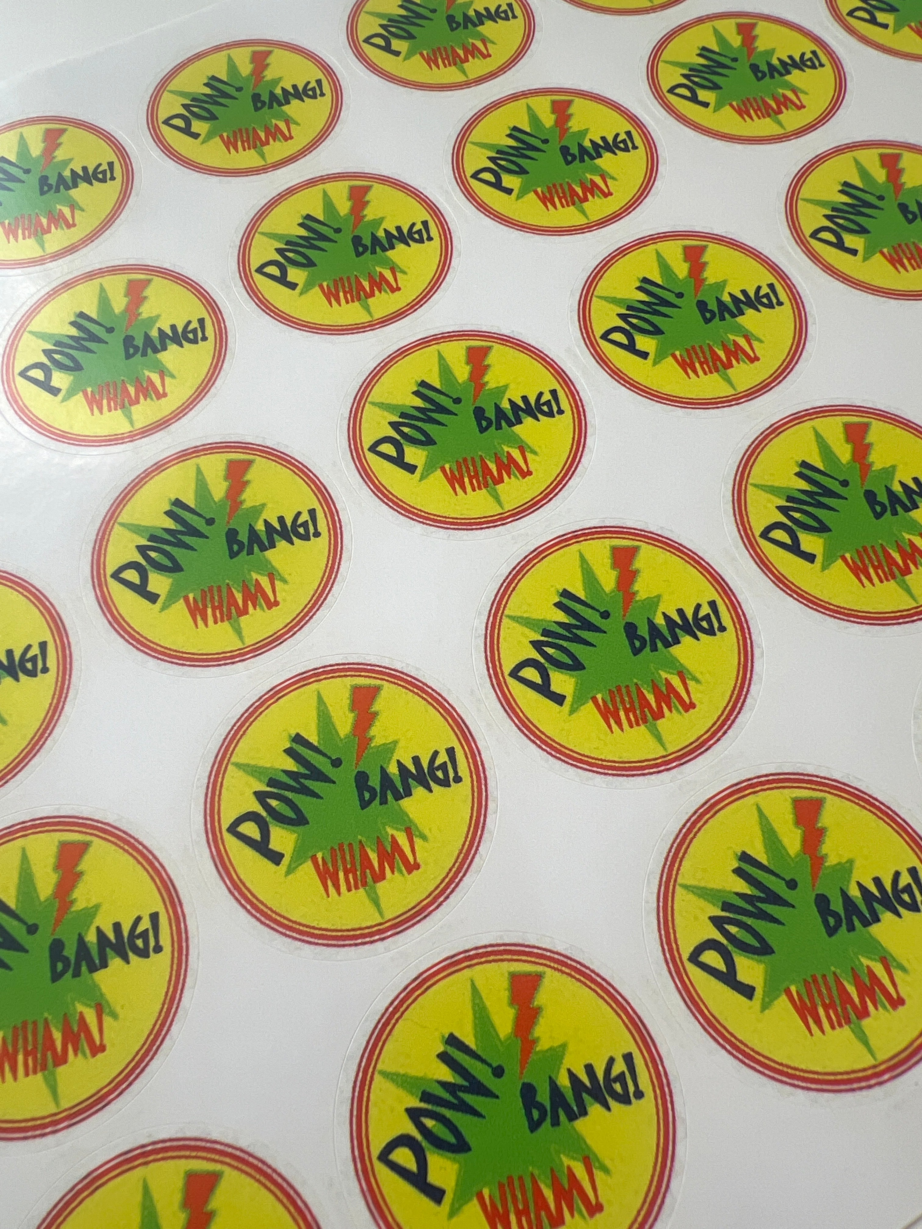 Hero stickers
