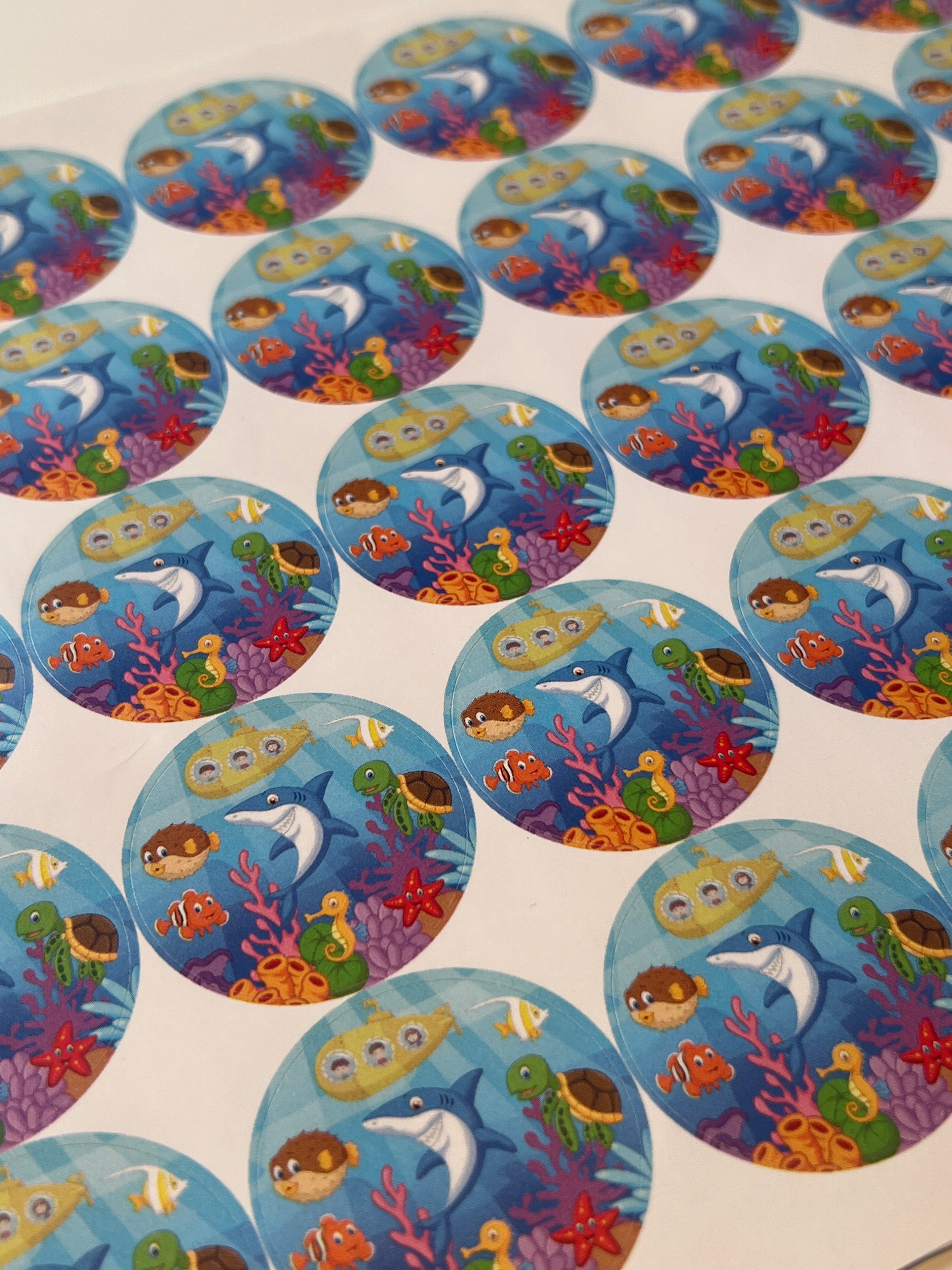 Sealife Stickers