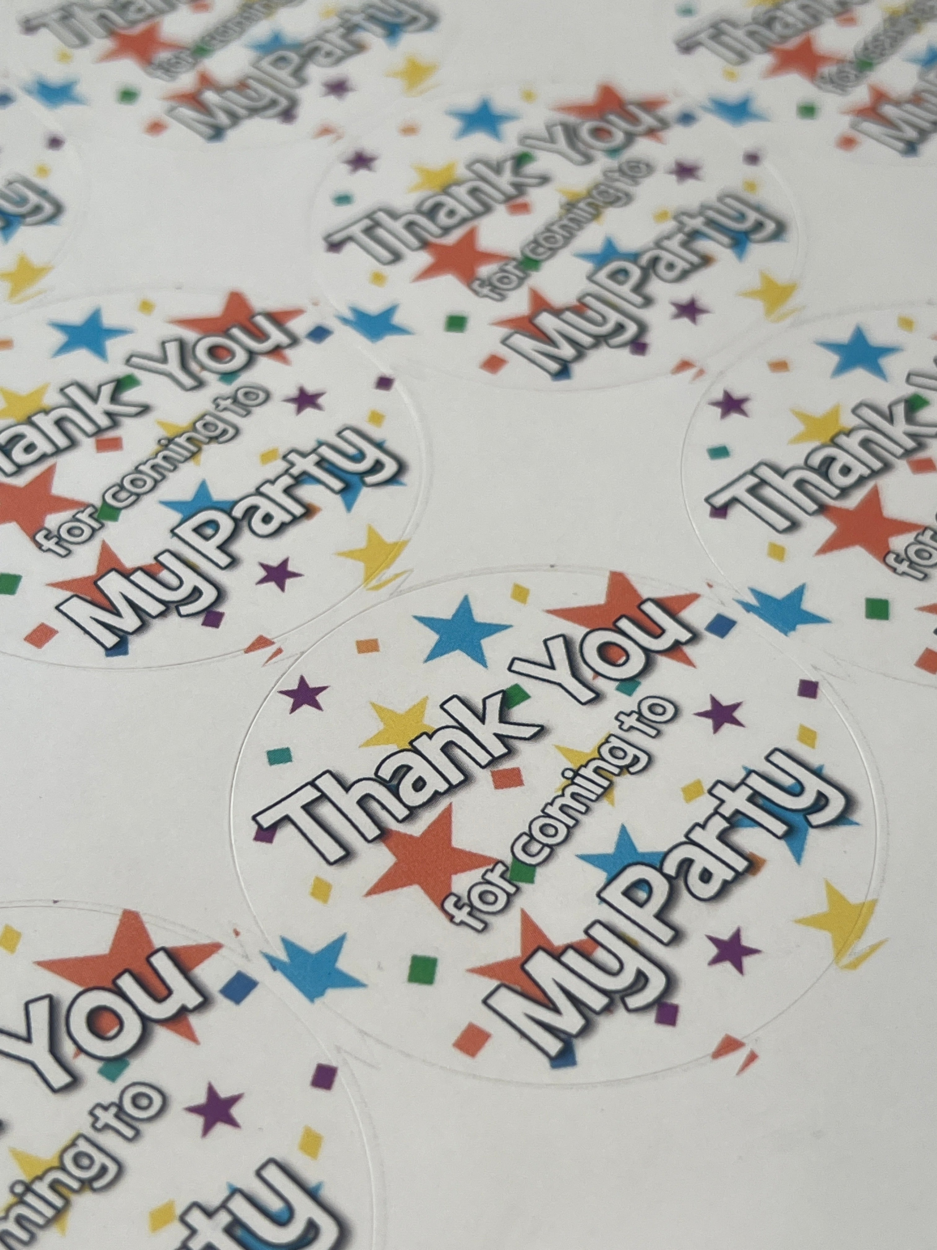 Thank You Stickers