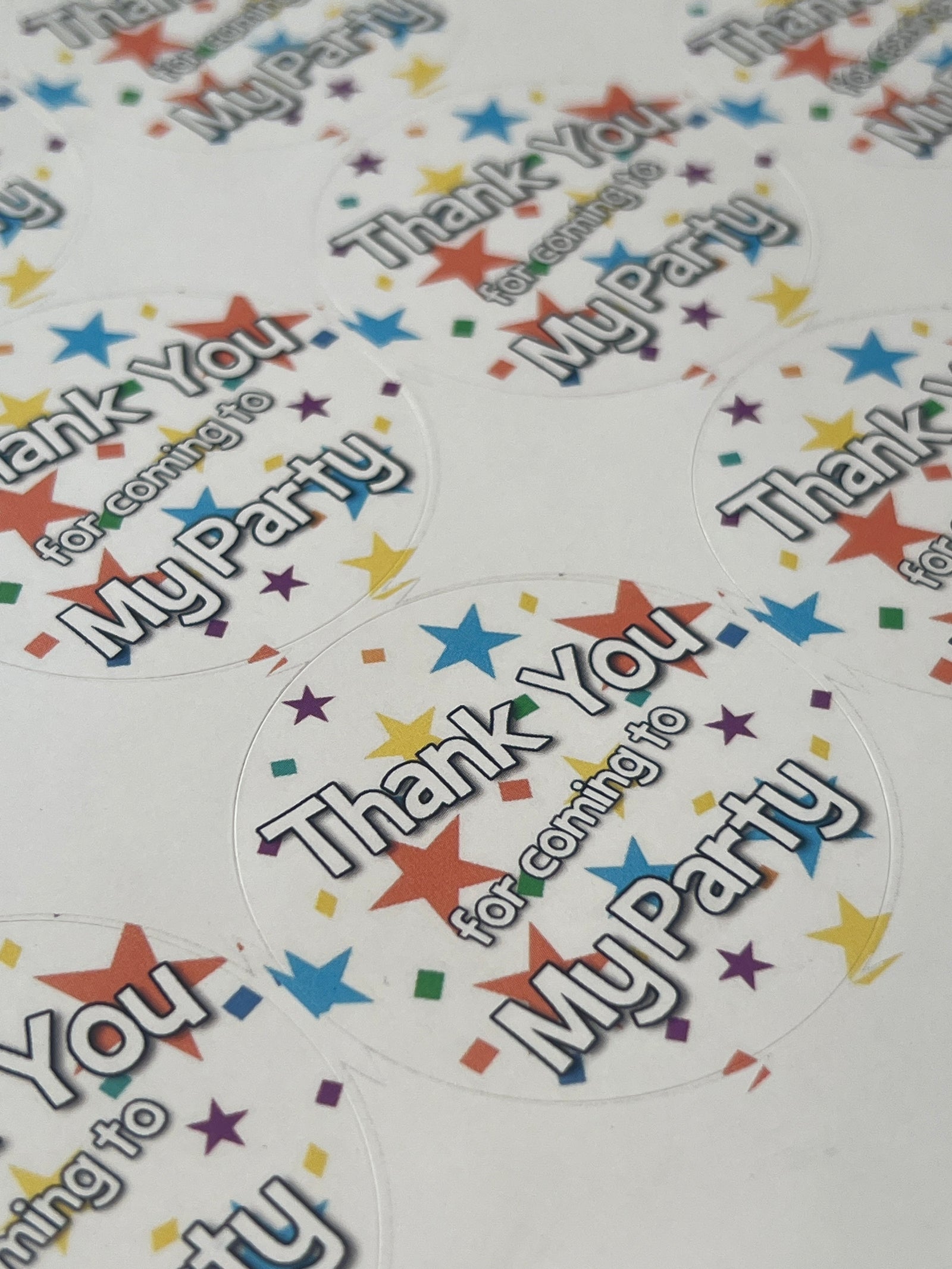 Thank You Stickers