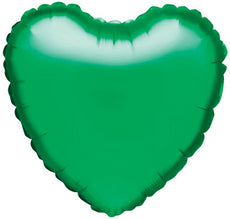 18'' Solid Green Heart