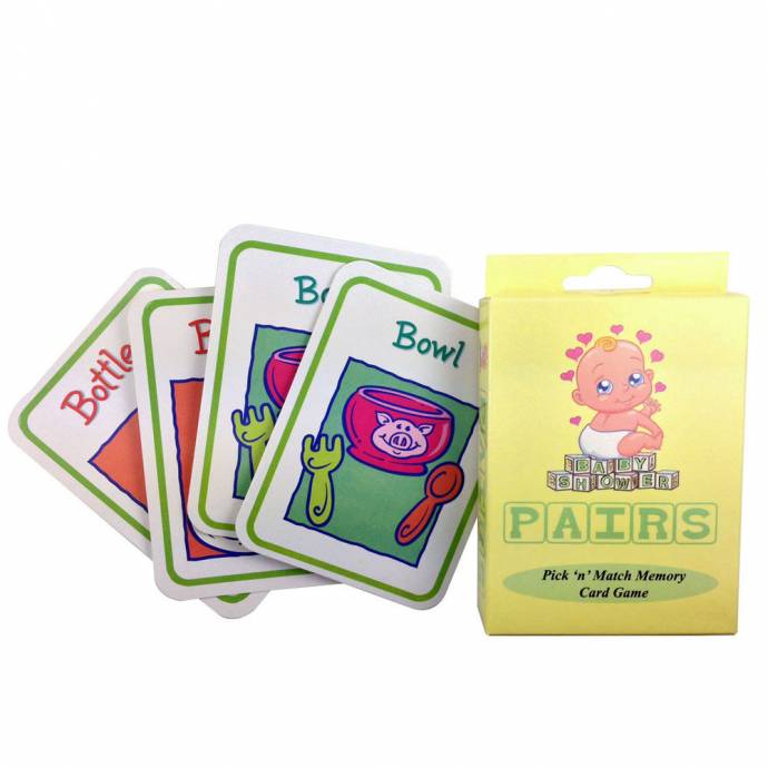 Baby Shower Pick 'n' Match Memory Game