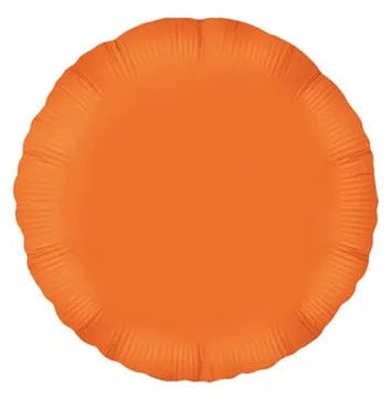 18" Orange Round
