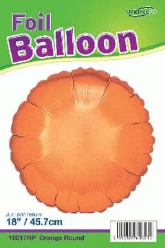 18" Orange Round