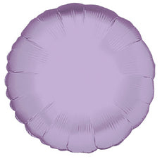 18'' Pastel Lavender Pearlized Round