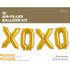 16'' GOLD XOXO AIR FILL