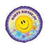 18'' FOIL SMILEY STARS BIRTHDAY