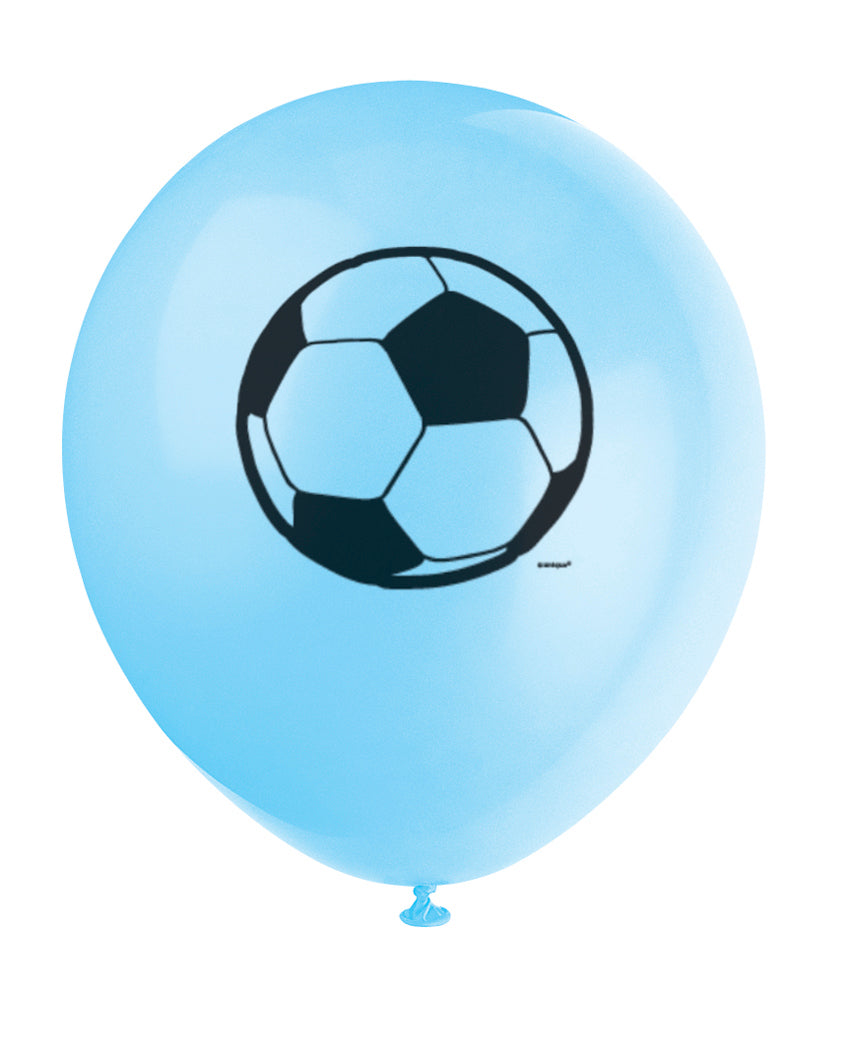 Football Party Latex Balloons 8pk