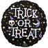 Trick or Treat Iridescent Foil Balloon