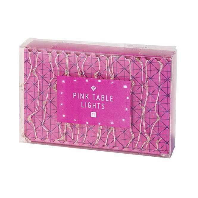 Pink LED Table Lights