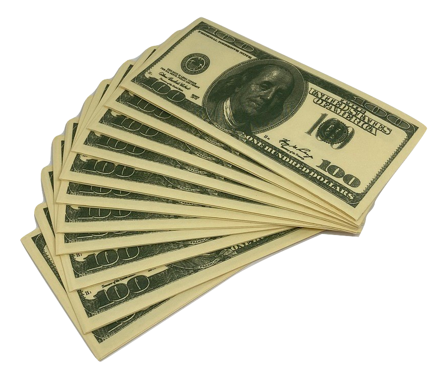 100 Dollar Bill Napkins
