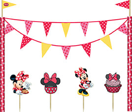 Minnie Mouse Cafe Cake Decorating Kit