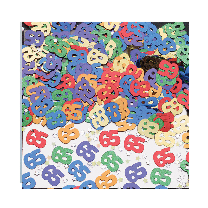 CONFETTI AGE 65TH