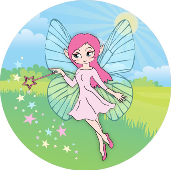 35 x Fairy Themed Sweet Cone Stickers