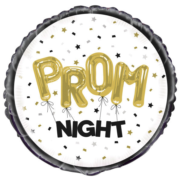 Prom Night Round Foil Balloon 18''