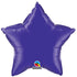 36'' STAR QUARTZ PURPLE PLAIN FOIL