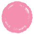 18'' ROUND FOIL METALLIC PINK PLAIN FOIL (Flat)