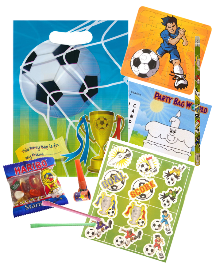Football Ready to be Packed Party Bag B