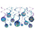Battle Royal Hanging Swirl Decorations (12pk)