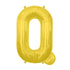 34'' SUPER SHAPE FOIL LETTER Q - GOLD