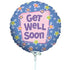9'' GET WELL AIRFILL ( REQUIRES HEAT SEAL) 10PK (Flat)