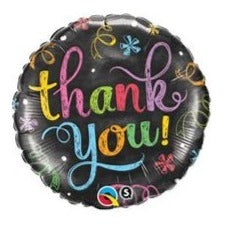 18'' THANK YOU CHALKBOARD FOIL BALLOON