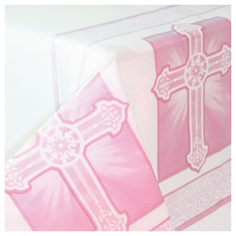 TABLECOVER RADIANT CRS PINK