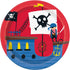 Ahoy Pirate Party Dessert Plates (8pk)
