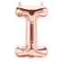 16'' Foil Letter I - Rose Gold Packaged Air Fill