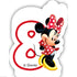 Minnie Mouse Candle Number 8
