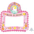 MAGICAL UNICORN INFLATABLE FOIL SELFIE FRAME