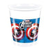 AVENGERS HERO PLASTIC CUP 8PK