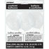 Clear Latex Balloons with White Confetti 12'', 6ct