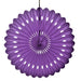 Purple Paper Fan Decoration