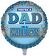Dad In A Million 18 Inch Foil Balloon