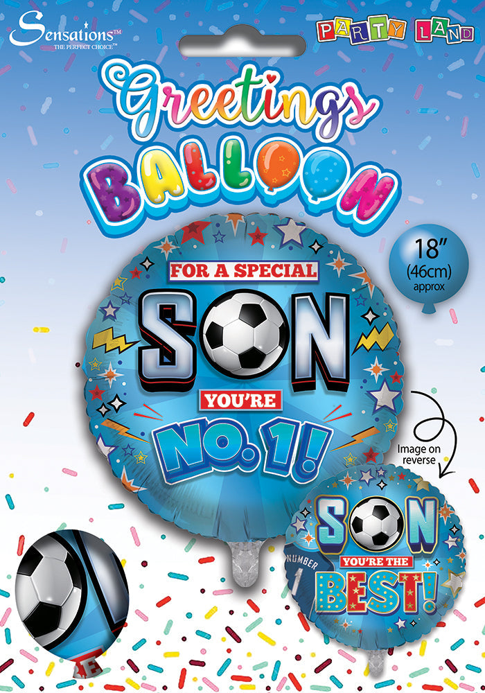 Son You'Re The Best!! 18 Inch Foil Balloon