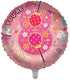 Pink / Sweets 8th Birthday 18 Inch Foil Balloon