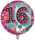 Pink 16th Birthday Balloon