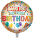 Happy Birthday 18 Inch Foil Balloon