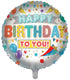 Happy Birthday 18 Inch Foil Balloon