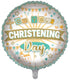 On Your Christening Day 18 Inch Foil Balloon