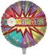 Congrats! Star Burst 18 Inch Foil Balloon