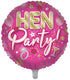 Pink Hen Party 18 Inch Foil Balloon