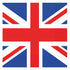 Red White & Blue GB Flag Luncheon Napkins 33cm 16pk