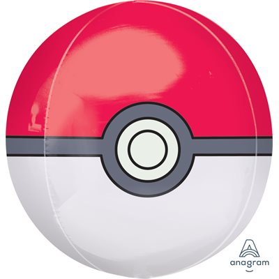 15'' POKEMON POKE BALL ORBZ FOIL BALLOON