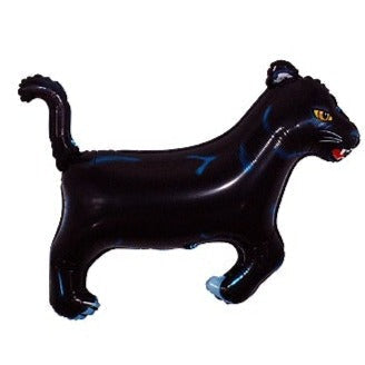 BLACK PANTHER SHAPE FOIL BALLOON 36''W X 30''H