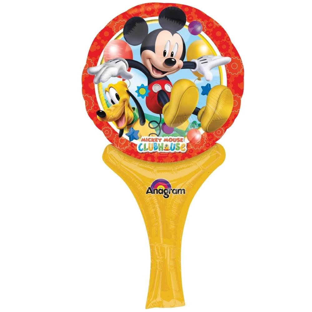 9'' MICKEY INFLATE A FUN AIR FILL FOIL BALLOON